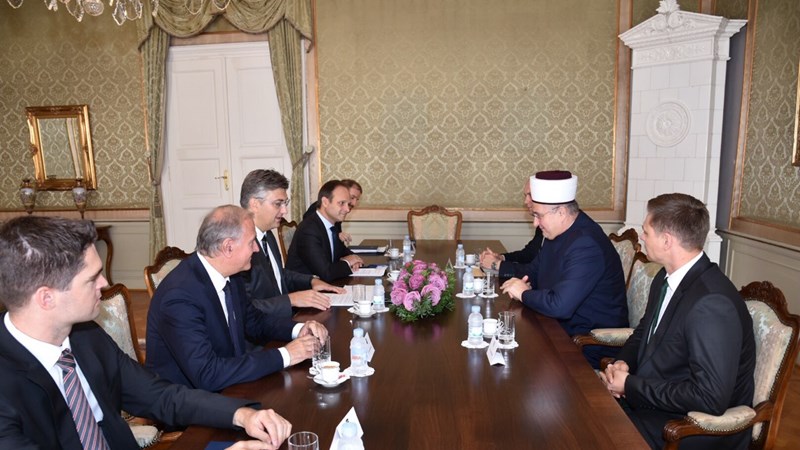 Predsjednik Vlade primio muftiju dr. Aziza ef. Hasanovića